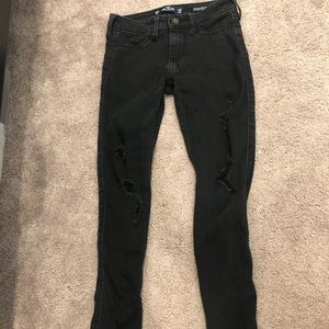 Black skinny jeans
